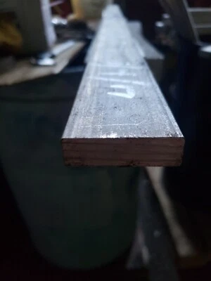 1/2" x 1 3/4" x 45.75" Alloy 304 Stainless Steel Flat Bar Foto 1 de 2