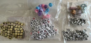 Lot Of Mixed Beads Letters Etc - Picture 1 of 5
