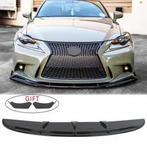 Protectores divisores de alerón labial de parachoques delantero para Lexus RC F RC200t RC300 RC350 - Imagen 1 de 11