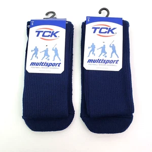 Calcetines TCK Multideporte Fútbol Fútbol Béisbol Talla S TSY Azul Marino 2 Pares - Imagen 1 de 4