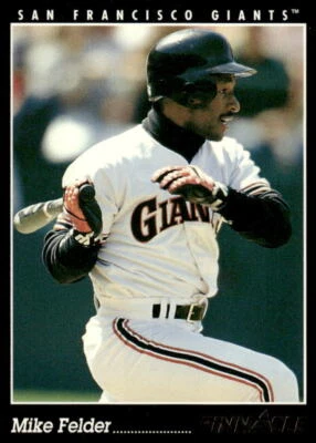 1993 Pinnacle #148 Mike Felder - Image 1 of 2