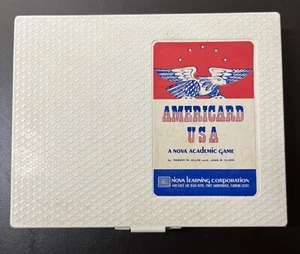1968 Vintage AMERICARD USA GAME, Nova Academic Game complete nicely intact - Picture 1 of 6
