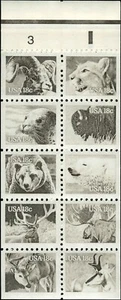 US Scott #1889a Plate #3 Booklet Pane of 10 Mint Never Hinged - Picture 1 of 1