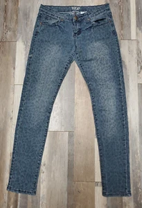 VIP Animal Printed Denim Ankle Jeans Womans Size 7/8 | 28x28 Measured - Picture 1 of 8