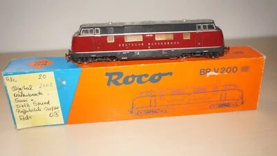 RF35] 43522 Roco H0 DB Diesel Locomotive V200 035 Digital (Uhlenbrock) Adr.20 Ob - Image 1 of 4