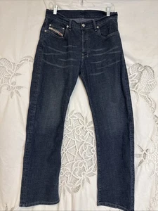 Vintage Diesel Jeans, RN 93243  Button Fly boot cut 32 X 30 dark Wash EUC - Picture 1 of 6