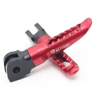 Reposapiés delantero rojo BOB motocicleta para BMW S1000RR / HP4 13-23 22 21 20 19 Foto 1 de 4