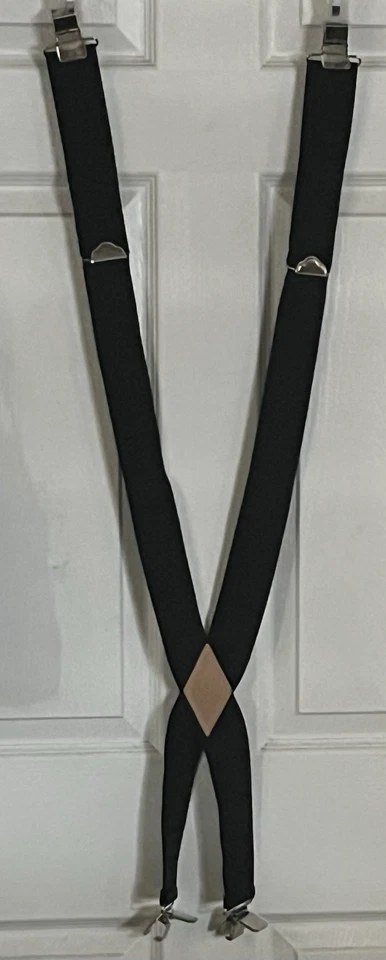 Heavy Duty Suspenders/Black Adjustable - Image 1 of 1