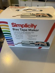 Simplicity Bias tape maker machine - Picture 1 of 6