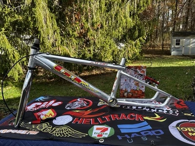 1998 GT Power Series Frame & Fork Set W/Extra’s Original Old School BMX - Image 1 of 4