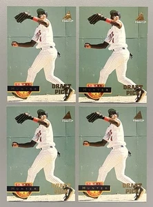 Lot Of 4 - 1994 Pinnacle Tori Hunter RC #267 - Minnesota Twins Rookie - Picture 1 of 2