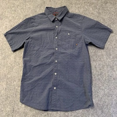 Mountain Hardwear Shirt Mens L Gray Short Sleeve Casual Hiking Outdoors - Image 1 of 4