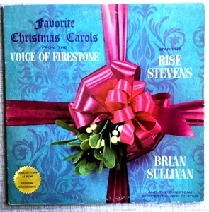 Favorite Christmas Carols from The Voice of Firestone LP 1962 MLP 7005 - Picture 1 of 4