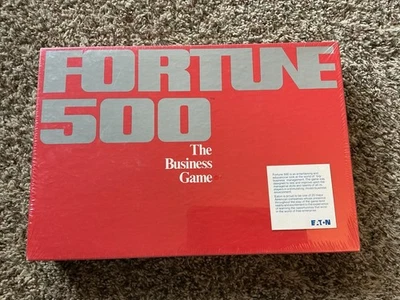 Vintage Fortune 500 The Business Board Game 1979 Pressman Toy Corporation SEALED - Image 1 of 4