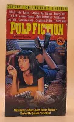 Pulp Fiction VHS 1996 Collector's Edition **Buy 2 Get 1 Free** - Image 1 of 4