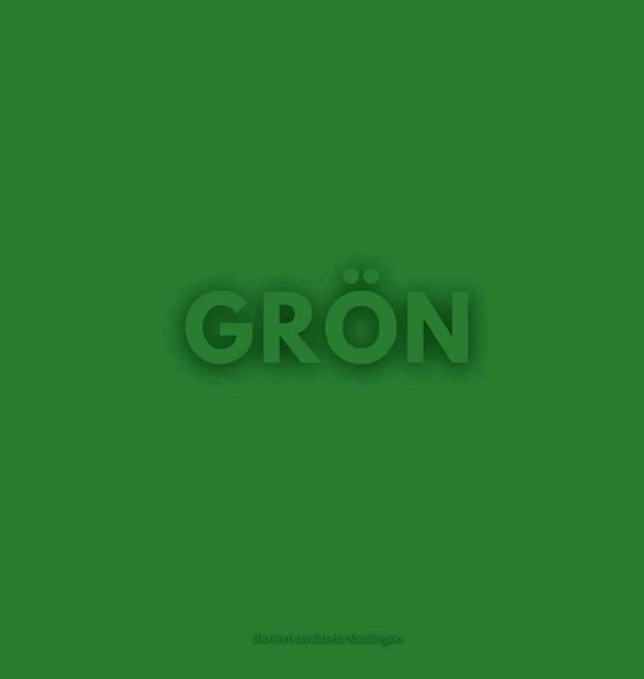 Den Grna Boken by Gisela Mar?ngen (Swedish) Hardcover Book - Image 1 of 1