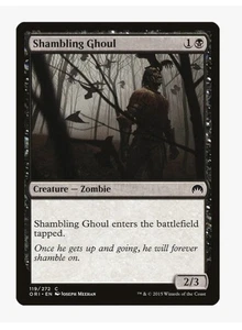 Shambling Ghoul #119 Magic Origins (ORI) Magic Card in Protective Sleeve - Picture 1 of 3