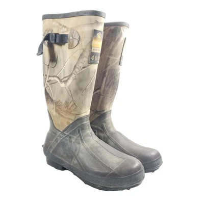 Game Winner Mens Size 10 16" Scent Free Rubber Hunting Boots - Image 1 of 4