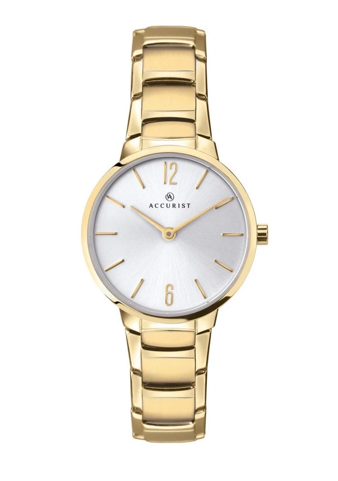 Reloj de Vestir Accurist 8174 Damas Tono Dorado Estuche/Pulsera Garantía 2 Años Foto 1 de 1