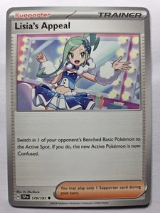 Lisias Appell 179/191 SSP SV08: Surging Sparks Uncommon Normal NM Pokemon Tcg - Bild 1 von 2