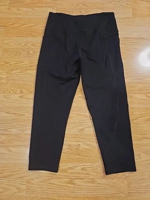 Victoria's Secret Sport Women's Medium Black Mid Rise Skinny Ankle Leggings.  D9 - Image 1 of 4