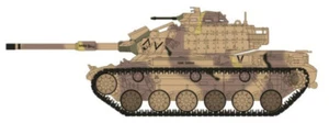 do HM M60A1 "Wicked Bitch" USMC Operation Desert Storm 1:72 model czołgu odlewany ciśnieniowo - Zdjęcie 1 z 1
