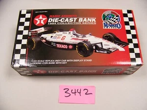 TEXACO HAVOLINE RACING COIN BANK, #6 MARIO ANDRETTI (ITEM #3442) - Picture 1 of 6