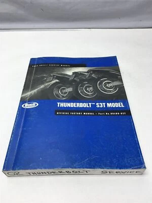 Buell 2002 Thunderbolt S3T manual de servicio oficial de fábrica 99489-02Y Foto 1 de 4