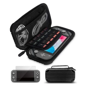 Switch Lite Carrying Case Travel Bag with Screen Protector Accessories - Picture 1 of 8