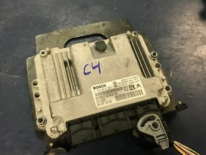 2008 PEUGEOT CITROEN C4 1.6 HDI DIESEL ECU 0281012981 BOSCH EDC16C34 9663476380 - Foto 1 di 6