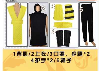 Disfraz de Reptil Mortal Kombat Disfraz Verde con Máscara Juego Disfraz para Adulto  Foto 1 de 4