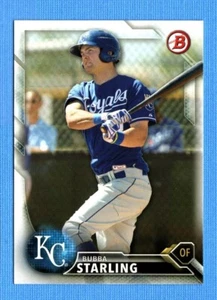 2016 Bowman Prospects #BP138 Bubba Starling Royals - Picture 1 of 1