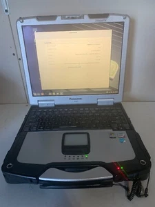 MK3 PanasonicToughbook CF-30 C2D L9300 1.60 Ghz 3 GB 23040 HOURS NO HDD,CADDY - Picture 1 of 11