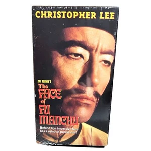The Face of Fu Manchu (1965) VHS BRAND NEW SEALED Christopher Lee Sax Rohmer - Picture 1 of 2