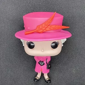 Queen Elizabeth II Funko Pop Vinyl Figure #01 Pink Dress *Queen ONLY* Loose* - Picture 1 of 6