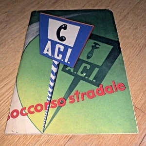1954 AUTOMOBILE CLUB d'ITALIA Road Rescue Book 160 Page AUTOMOBILE CLUB OF ITALY - Picture 1 of 12