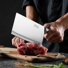 9cr18mov Sanhe Steel Kitchen Knife Chef's Slicer Hotel Meat Cleaver Chopping....