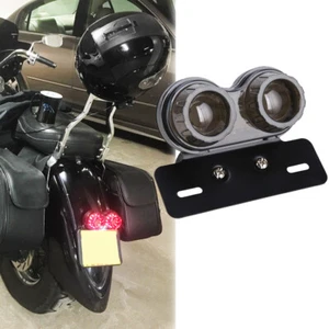 Luz trasera intermitente LED para motocicleta licencia para Yamaha V Star 250 650 950 1100 - Imagen 1 de 12