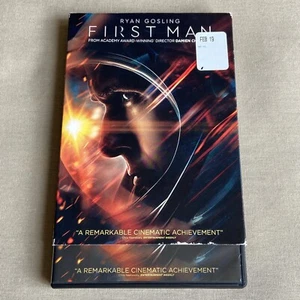 First Man (DVD, 2018) W/ Slipcover Neil Armstrong NASA Ryan Gosling Claire Foy + - Picture 1 of 9