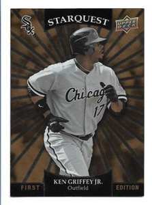 Ken Griffey Jr 2009 cubierta superior primera edición Starquest #SQ-17 - Imagen 1 de 2
