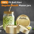 100 couvercles de conserve [86 mm de large bouche] pour boule, pots Kerr, pot en métal Mason