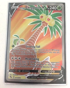 Pokémon TCG Alolan Exeggutor V 071/078 Ultra Rare Pokemon GO MINT - Picture 1 of 1