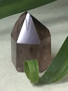 Polished Smoky Quartz Point Gemstone Specimen Reiki Chakra Crystal Metaphysical - Picture 1 of 1