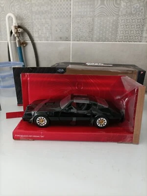 Miniature voiture Film Movie auto 1:24 Pontiac Firebird Fast & Furious diecast - Photo 1/4