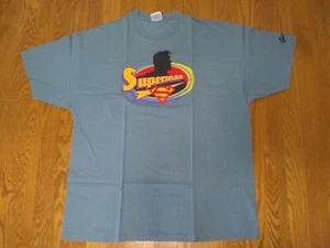 Superman Graphitti Designs XXL T-Shirt Never Worn Vintage 2001 Hanes Heavyweight - Picture 1 of 6