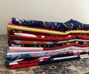 Bandana Lot of 15 VTG Made in USA Paisley Floral Texas  Cowboy Western 90’s - Picture 1 of 18