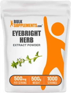 BulkSupplements Eyebright Extract Powder - 500mg Per Serving - Picture 1 of 12