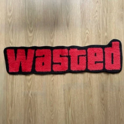 Wasted Tufted Rug - Non-slip Floor Mats  - Fluffy Runner Rug for all Rooms - Image 1 of 4