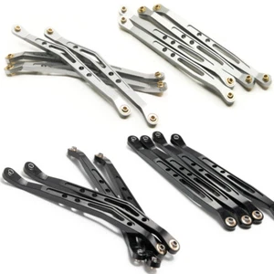 Alloy Upper & Lower Suspension Links Linkage for RC 1:10 Axial Wraith Crawler - Picture 1 of 12