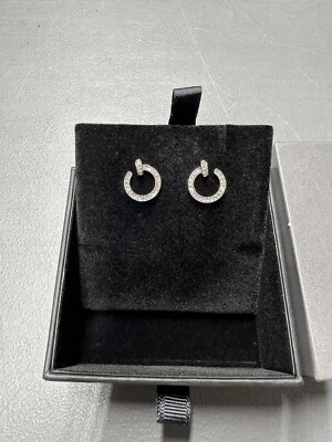 Vince Camuto Silver Ayla Earrings Brand New Beautiful Jewelry - Image 1 of 4